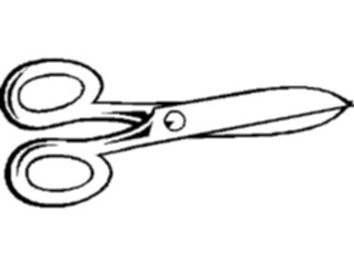 Sticker Custom Preview Image #041830 Business Office Supplies Scissors22