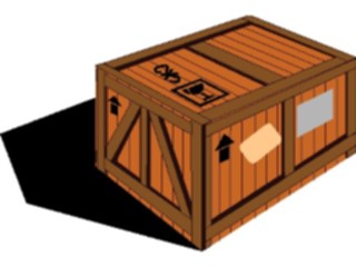 Sticker Custom Preview Image #041841 Business Office Supplies Shipping Crate