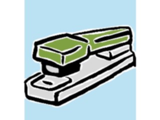 Sticker Custom Preview Image #041846 Business Office Supplies Stapler03