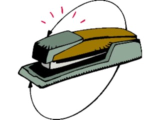 Sticker Custom Preview Image #041852 Business Office Supplies Stapler09