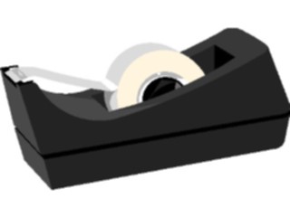 Sticker Custom Preview Image #041874 Business Office Supplies Tape Dispenser02