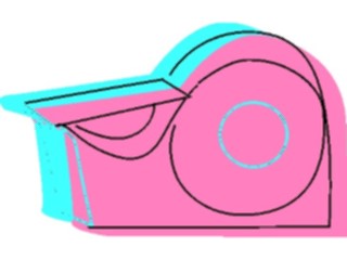 Sticker Custom Preview Image #041886 Business Office Supplies Tape Dispenser14