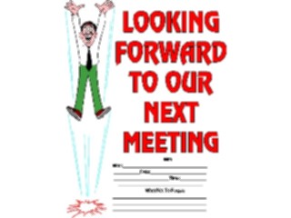 Sticker Custom Preview Image #042002 Business Office Titles Symbols Looking Forward