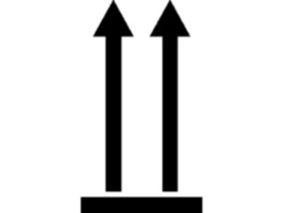 Sticker Custom Preview Image #042080 Business Office Titles Symbols This Side Up1