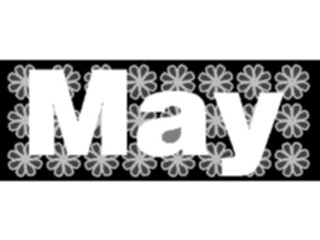 Sticker Custom Preview Image #042360 Calendar Months05 May5