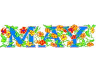 Sticker Custom Preview Image #042362 Calendar Months05 May7