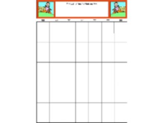 Sticker Custom Preview Image #042403 Calendar Months11 November3