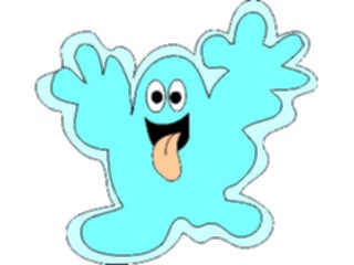 Sticker Custom Preview Image #042556 Cartoons Amoeba Man Teasing