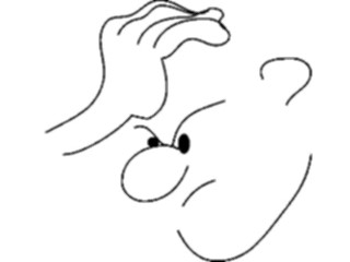 Sticker Custom Preview Image #042756 Cartoons Body Language Frustrated