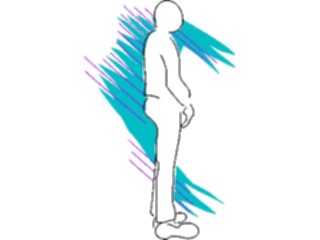 Sticker Custom Preview Image #042815 Cartoons Body Language Standing1