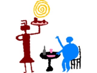 Sticker Custom Preview Image #042865 Cartoons Cave Critters Dining Out