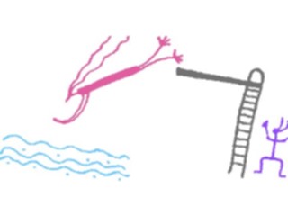 Sticker Custom Preview Image #042866 Cartoons Cave Critters Diver