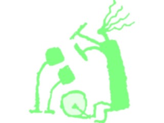 Sticker Custom Preview Image #042868 Cartoons Cave Critters Drummer1