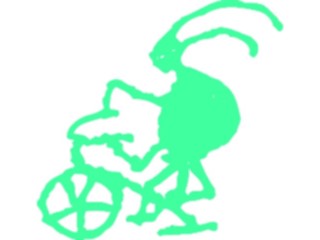 Sticker Custom Preview Image #042872 Cartoons Cave Critters Exercise Bike