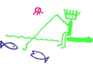 Sticker Custom Preview Image #042875 Cartoons Cave Critters Fishing1