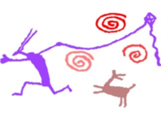 Sticker Custom Preview Image #042890 Cartoons Cave Critters Kite Flying