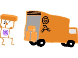 Sticker Custom Preview Image #042896 Cartoons Cave Critters Mover