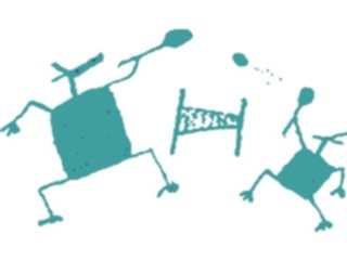 Sticker Custom Preview Image #042941 Cartoons Cave Critters Tennis2