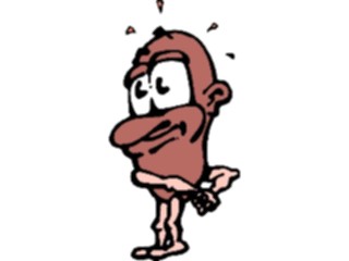 Sticker Custom Preview Image #043036 Cartoons Human Beans Shy