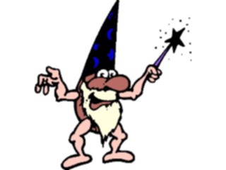 Sticker Custom Preview Image #043053 Cartoons Human Beans Wizard