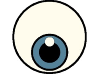 Sticker Custom Preview Image #043091 Cartoons Make Your Own Eye09