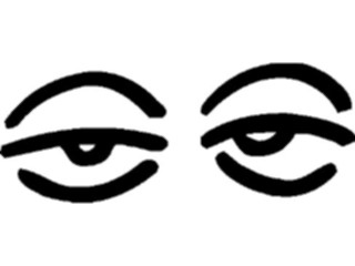 Sticker Custom Preview Image #043113 Cartoons Make Your Own Eyes12