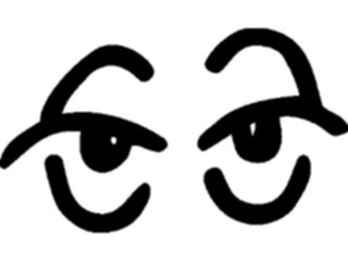 Sticker Custom Preview Image #043128 Cartoons Make Your Own Eyes27