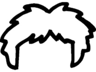 Sticker Custom Preview Image #043224 Cartoons Make Your Own Hair09