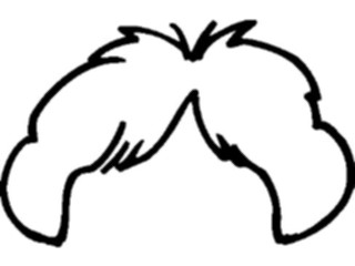 Sticker Custom Preview Image #043237 Cartoons Make Your Own Hair22
