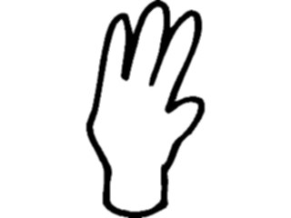 Sticker Custom Preview Image #043248 Cartoons Make Your Own Hand01