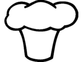 Sticker Custom Preview Image #043290 Cartoons Make Your Own Hat Chef1