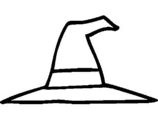 Sticker Custom Preview Image #043295 Cartoons Make Your Own Hat Witch