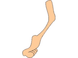 Sticker Custom Preview Image #043300 Cartoons Make Your Own Leg03