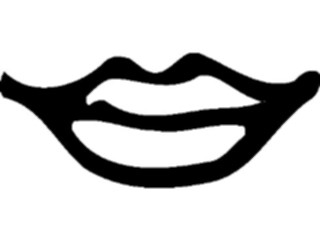 Sticker Custom Preview Image #043315 Cartoons Make Your Own Lips3