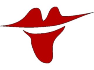 Sticker Custom Preview Image #043319 Cartoons Make Your Own Lips7