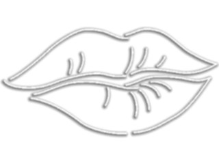 Sticker Custom Preview Image #043321 Cartoons Make Your Own Lips9