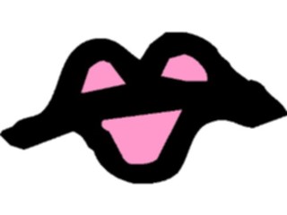 Sticker Custom Preview Image #043322 Cartoons Make Your Own Lips Pink