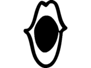 Sticker Custom Preview Image #043324 Cartoons Make Your Own Mouth01