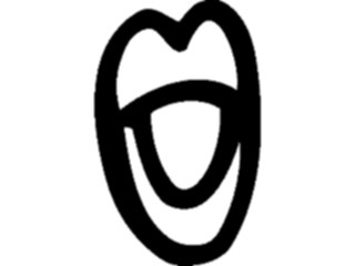 Sticker Custom Preview Image #043327 Cartoons Make Your Own Mouth04