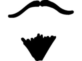Sticker Custom Preview Image #043373 Cartoons Make Your Own Mustache Beard3