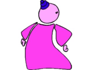 Sticker Custom Preview Image #043470 Cartoons Offbeat Bald Guy Strut Walk