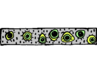 Sticker Custom Preview Image #043473 Cartoons Offbeat Ball Creature Eyes Border