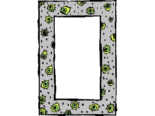 Sticker Custom Preview Image #043475 Cartoons Offbeat Ball Creature Eyes Frame