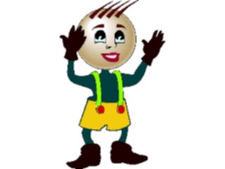 Sticker Custom Preview Image #043483 Cartoons Offbeat Baseball Face