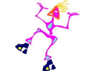 Sticker Custom Preview Image #043510 Cartoons Offbeat Bony Dancing3