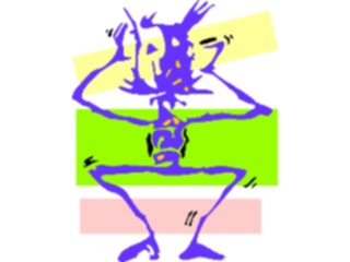 Sticker Custom Preview Image #043511 Cartoons Offbeat Bony Dancing4