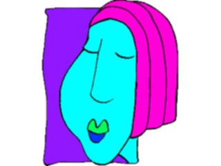 Sticker Custom Preview Image #043547 Cartoons Offbeat Box Woman Blunt