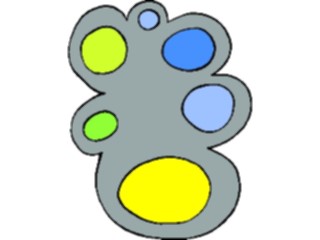 Sticker Custom Preview Image #043559 Cartoons Offbeat Bubble Cloud2