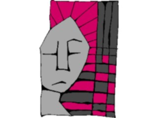 Sticker Custom Preview Image #043572 Cartoons Offbeat Checkerface Sad