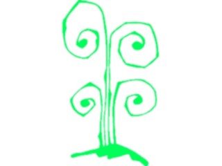 Sticker Custom Preview Image #043591 Cartoons Offbeat Coils Sprouting